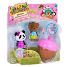 Игрушка Li`l Woodzeez Bobblehead 3 единицы Серия 3 (63100Z): Тип Набор игровых фигурок