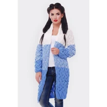 Кардиган 1 For You VKM0013-42-52 42-52 голубой: Страна производитель Украина