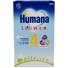 Суха молочна суміш Humana 4 Маленькі Герої від 18 міс. 600 г: Тип Смеси молочные