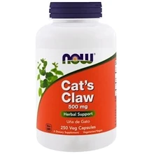 NOW Foods Cat's Claw 500 mg 250 caps: Форма выпуска Капсулы