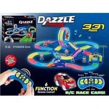 Автотрек Dazzle Tracks на радіокеруванні 331 деталей довжина 656 см (158 (16/2)): Клас Гоночный