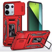 Чехол для телефонов Mobile Case Camshield Army Ring Red for Xiaomi Redmi Note 13 4G: Совместимость Xiaomi Redmi Note 13 4G