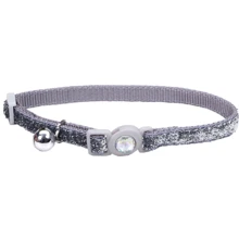 Безпечний нашийник Coastal Fashion Safe Cat для котів сріблястий 1x30 см: undefined undefined