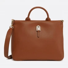 Женская сумка тоут Furla Palazzo S Tote коричневая (WB00345AX073203B00): Пол Женский