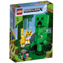 Конструктор LEGO Minecraft Великі фігурки Minecraft, Кріпера і Оцелот 184 деталі (21156): Серія MINECRAFT