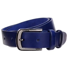 Мужской ремень Borsa Leather синий (125R1350002-blue): Пол Мужской