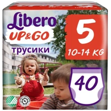 Libero Up & Go 5 (10-14кг) (40): Тип Підгузки-трусики