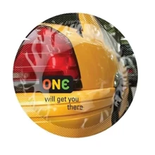 Кольоровий презерватив ONE Color Sensation (жовтий): Тип Класичні