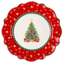 Тарелка Lefard подставочная Christmas Delight 28см (985-142): Тип Тарелка подставная