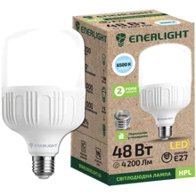Светодиодная лампа LED ENERLIGHT HPL 48Вт 6500K E27: Тип цоколя E27