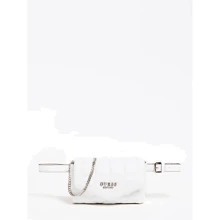 Жіноча поясна сумка Guess Kamina Cnvrtbl Xbody Belt Bag біла (HWVY8111810-WHI): Стать жіночий