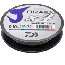 Daiwa J-Braid X4E 0,10mm 150m Multi Color: Тип Шнур