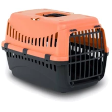 Переноска для котов и собак Bergamo Gipsy 1 small Melone пластиковая дверь 46x31x32 см персиковая: Производитель Bergamo