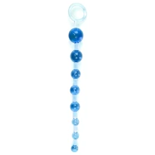 Анальные бусы Jelly Anal Beads Blue, SKN-ANL033 Blue: Для кого Унисекс