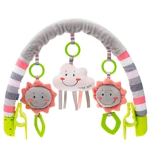 Дуга для коляски Baby Mix TE-8649-92 Хмара Різнобарвна з 3 знімними іграшками: Виробник Baby Mix