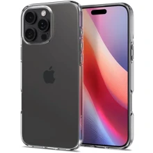 Чехол для iPhone Spigen Liquid Crystal Crystal Clear (ACS07984) for iPhone 16 Pro Max: Цвет прозрачный