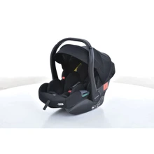 Автокресло El Camino ME 1186 i-KEEP Melange Jet Black: Группа 0+ (с рождения до 13 кг)