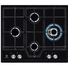 Варочная поверхность газовая Electrolux GME363NB: Расположение панели спереди