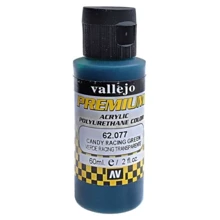 Краска Vallejo акрил-полиуретановая "Premium Color", гоночный зеленый Candy VLJ62077: Производитель Vallejo