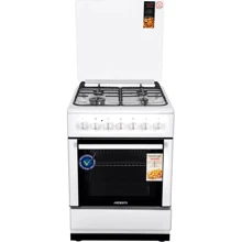 Плита комбинированная Ardesto FSC-F6060AW: Тип варочной поверхности газовая