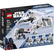 Конструктор LEGO Star Wars Боевой набор снежных пехотинцев (75320): Количество деталей, шт. 105