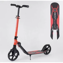 Самокат алюминиевый Best Scooter красный (32399): Количество колес 2