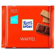 Шоколад Ritter Sport Waffel 100 гр (WT2564): Вес, г 100