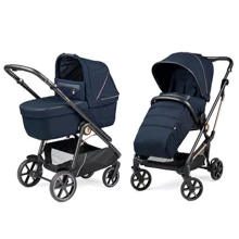 Коляска Peg-Perego 2 в 1 Vivace Blue Shine Синий (PACK-VIV2100000002): Тип коляски Универсальная коляска (2-в-1)