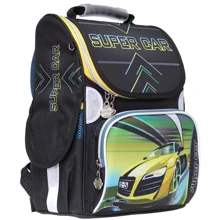 Ранец RAINBOW 9-512 Super Car, 34x26x13см: Возрастная группа от 6 до 10 лет