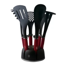 Кухонний набір Berlinger Haus Metallic Line Burgundy Edition 7 предметів (BH 6241N): Опис Набор кухонных принадлежностей 7 пр.