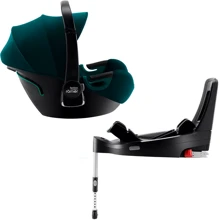 Автокресло Britax-Romer BABY-SAFE iSENSE (Atlantic Green) с платформой: Группа 0+ (до 13 кг), автокресло-переноска