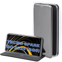 Чехол для телефонов BeCover Book Exclusive Gray for Tecno Spark Go 2024 (BG6) (711257): Совместимость Tecno Spark Go 2024 (BG6)