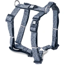 Шлейка для собак Max & Molly Urban Pets H-Harness - Mykonos Black/L 2 см 70-98 см (4255636801088): Производитель Max & Molly Urban Pets