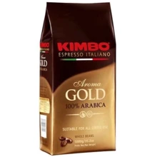 Кофе Kimbo Aroma Gold 100% ARABICA, зерно, 1 кг (WT3560): Вид напитка кофе в зернах