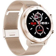 Смарт-часы Jiks Watch Metal Pink-Gold: Дисплей 1.28" IPS (240x240)