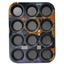 Форма для мафінів Gusto GT-3135 35x27x3см 12шт (121480): Кришка Нет