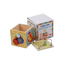Сортер дерев'яний Baby Mix HJ-D931063 Різнокольоровий 22 х 22 х 22 см: Тип сортер