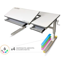 Детский стол Mealux Sherwood XL Lite Multicolor (арт.BD-860 W/MC Lite): Тип Парта