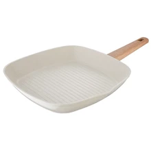Сковорода гриль Bergner Naturally 28x28 см (BG-34743-CR): Тип сковороды Гриль