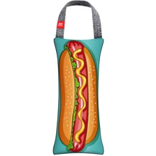 Іграшка для собак WAUDOG Fun з пищалкою малюнок Хот-дог L 11x26 см (6202-0223): Виробник WAUDOG