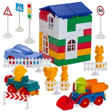 Детский конструктор Colorplast Лидер № 4 (1-053): Производитель ColorPlast