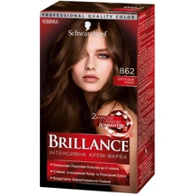 Brillance Крем-краска для волос 862 Благородный каштан 142.5 ml: Пол Для женщин