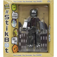 Фигурка для анимационного творчества Stikbot S2 (черный) (TST616IIBl): Тип Игровая фигурка