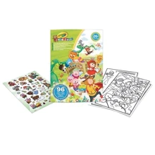 Раскраска Crayola Mini Kids Любимые сказки 96 страниц и наклейки (25-1081): Производитель Crayola