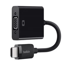 Адаптер Belkin Adapter HDMI to VGA Black (AV10170bt): Колір черный