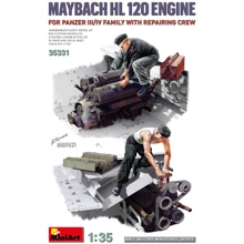 Набор MiniArt Двигатель Maybach HL 120 для Panzer III/IV с ремонтной бригадой (MA35331): Производитель MiniArt