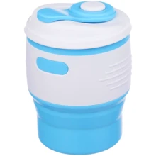 Силіконовий стакан з кришкою Tonna Barrel SKY 350 мл (TH_BARREL_SKY): Тип термостакан