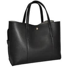 Жіноча сумка шоппер Monsen чорна (1035563-black): Стать жіночий