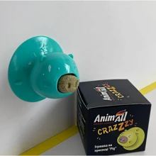 Игрушка AnimAll GrizZzly Pig 7505 на присоске для кошек 7.2х8х8 см синяя (PS-T): Производитель AnimAll