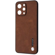 Чехол для телефонов WAVE Leather Case Dark Brown for Xiaomi Redmi 12 4G: Совместимость Xiaomi Redmi 12 4G